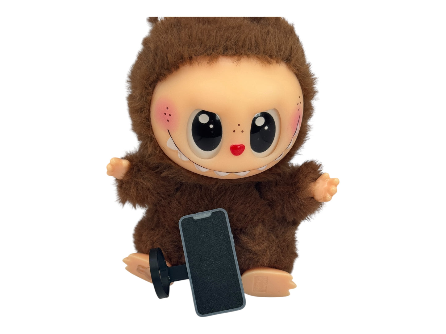 Mini iPhone Accessory for Labubu Doll | 3D Printed Small Toy Phone | Labubu Collectible Doll Prop for Display & Photography