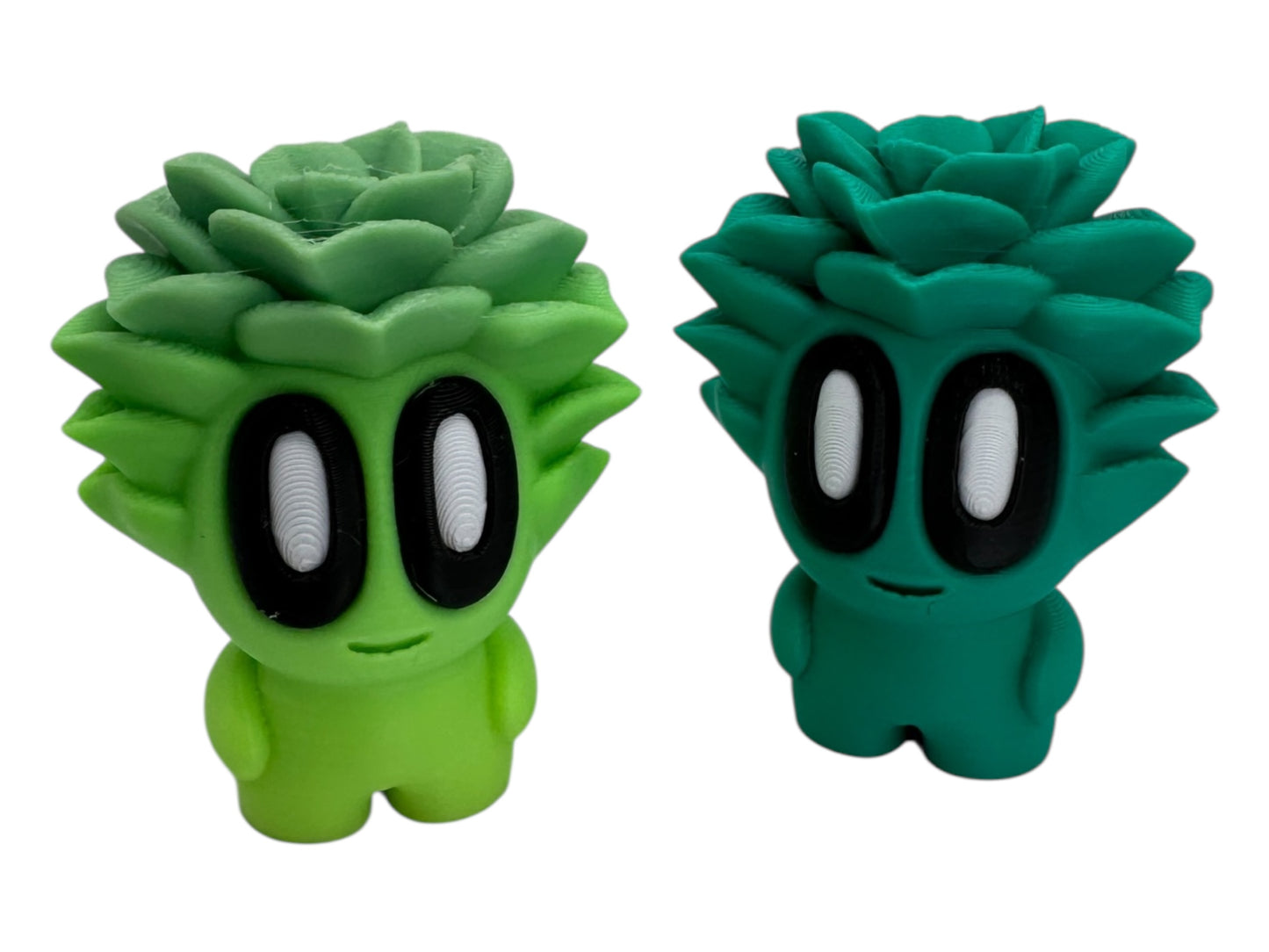 Blob Plant People – Cute 3D Printed Collectible Figures | Kawaii Plant Blob Decor | Indoor Garden-Inspired Figurines