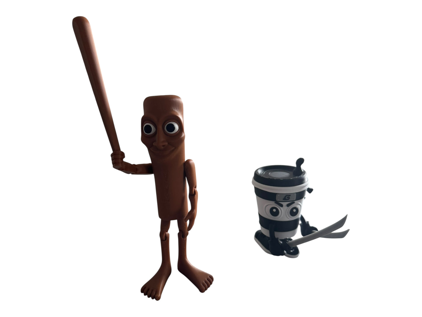 Tung Tung Tung Sahur Figure | Articulated Meme Toy | Viral Internet Character | 3D Printed Collectible | Funny Gift