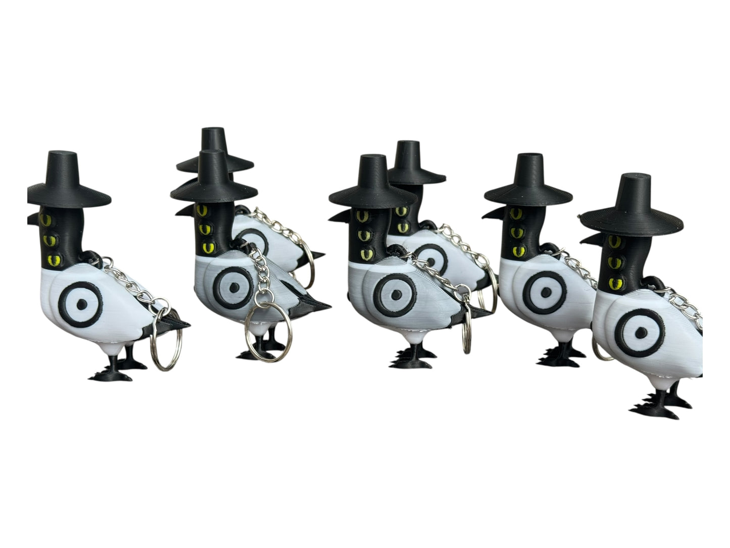 KPop Demon Hunters The Crow Keyring 50% OFF (Misprint)