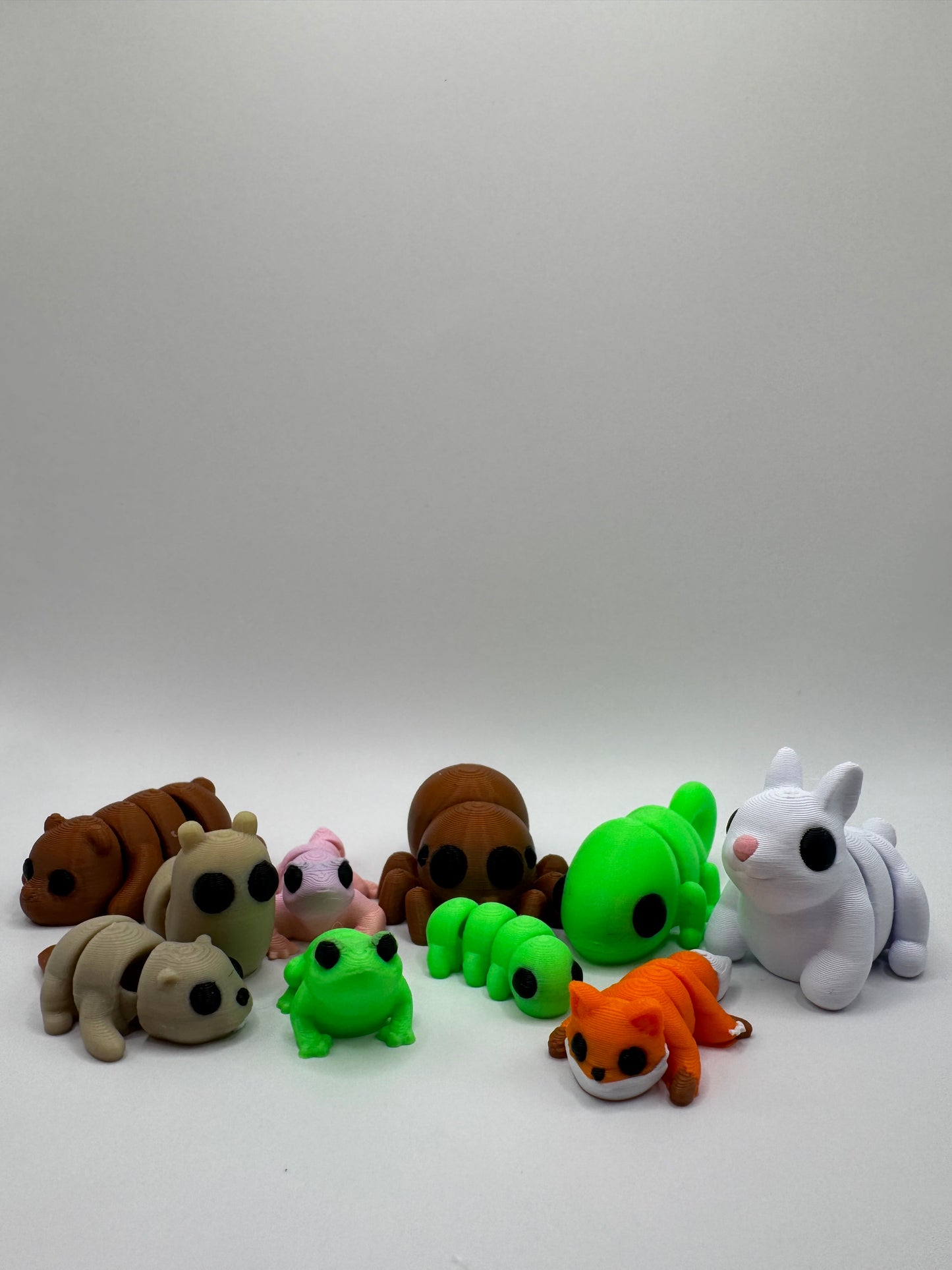 10 Posable Mini Forest and Woodland toy set