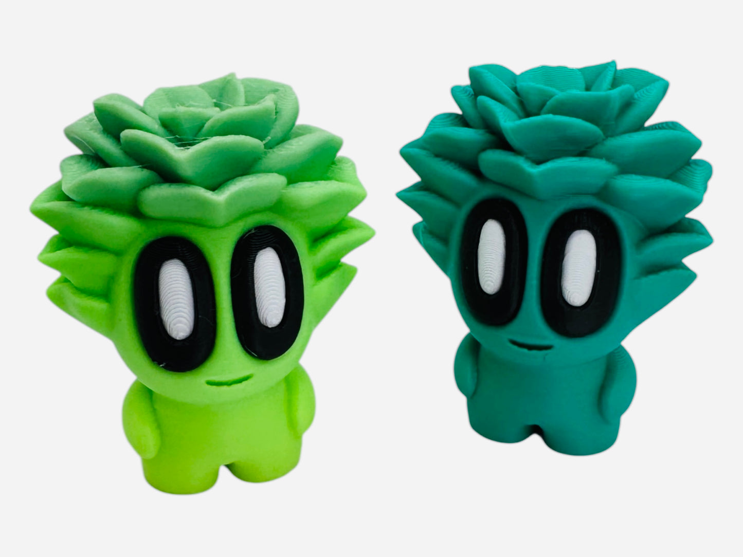 Blob Plant People – Cute 3D Printed Collectible Figures | Kawaii Plant Blob Decor | Indoor Garden-Inspired Figurines