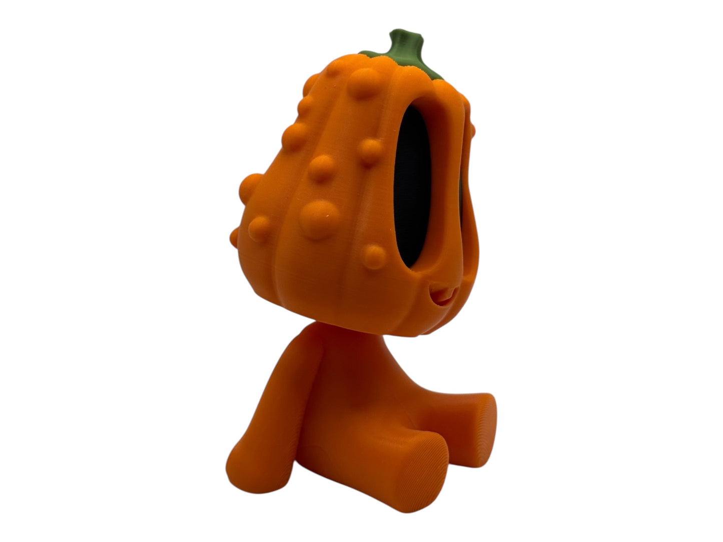 Halloween Pumpkin Blob People – Cute 3D Printed Collectible Figures | Spooky Kawaii Halloween Decor | Pumpkin Head Figurines