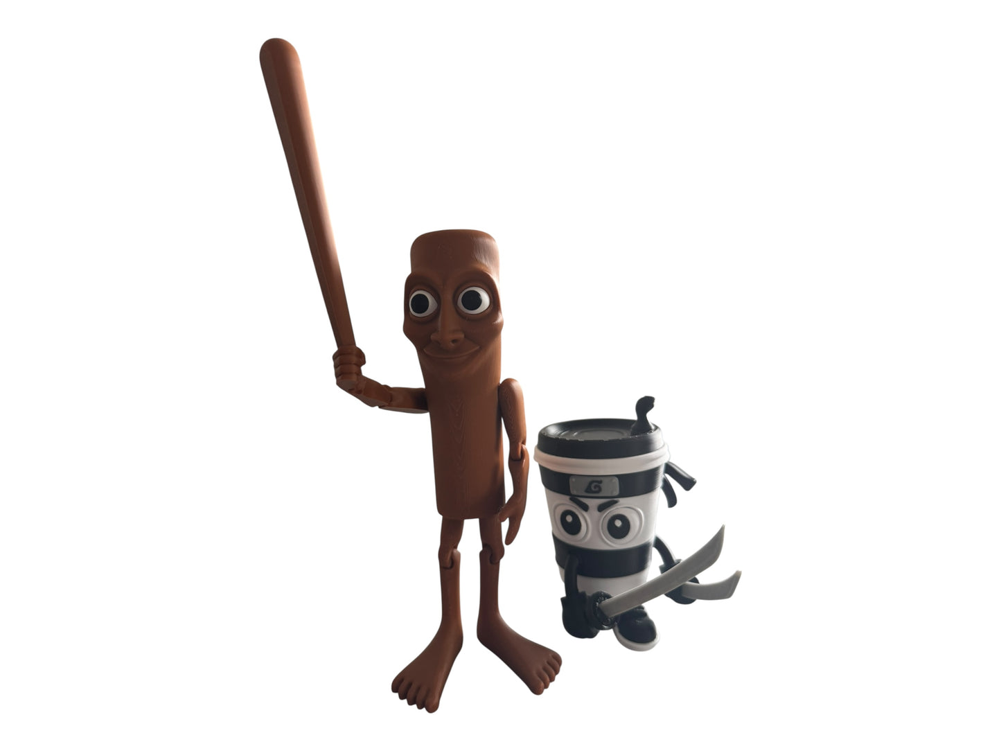 Tung Tung Tung Sahur Figure | Articulated Meme Toy | Viral Internet Character | 3D Printed Collectible | Funny Gift