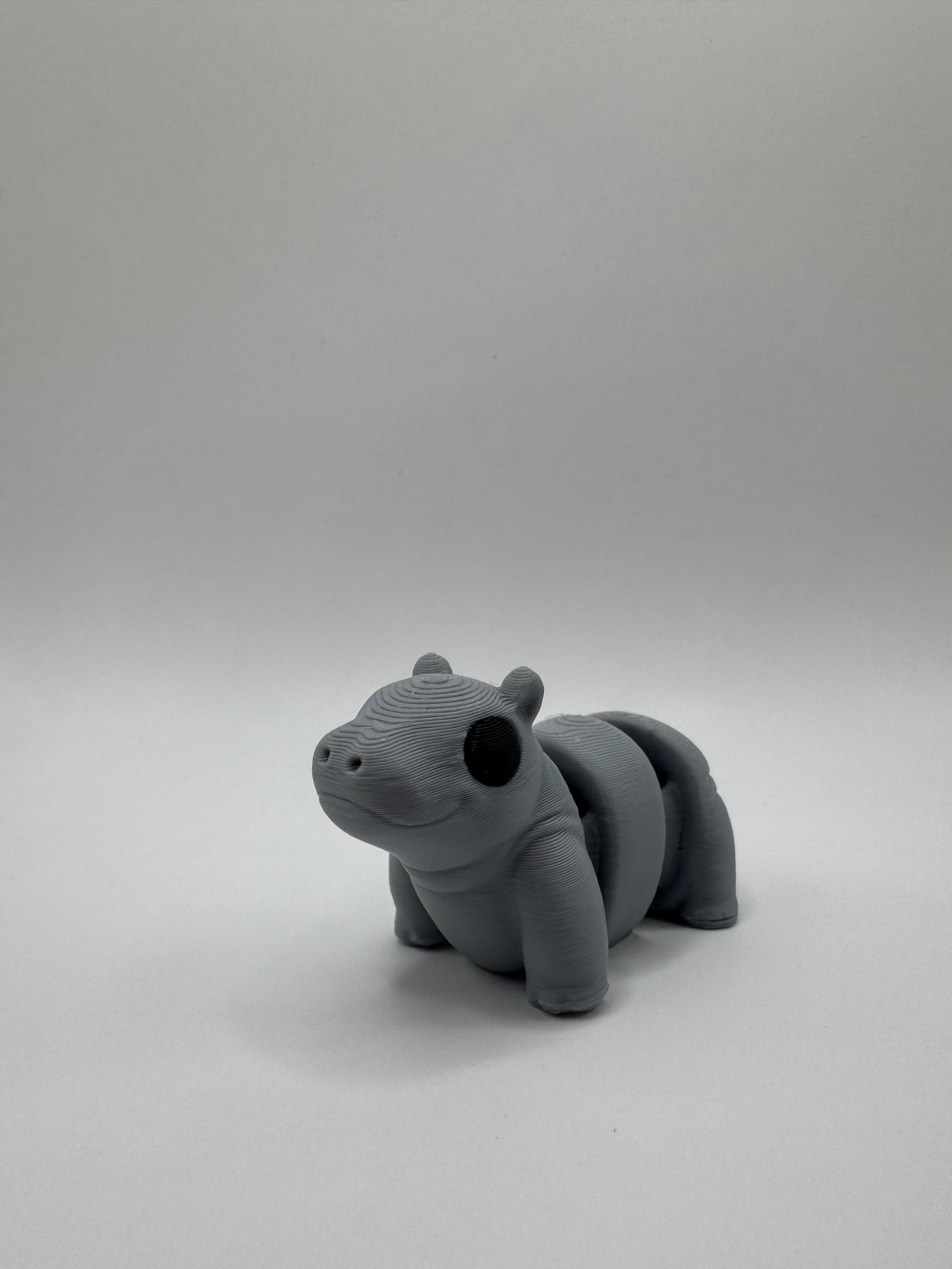 Safari and Jungle Animal Mini Toys – 3D Printed Posable Set with Sloth, Rhino, Koala, Lion, Hippo, Giraffe, Capybara