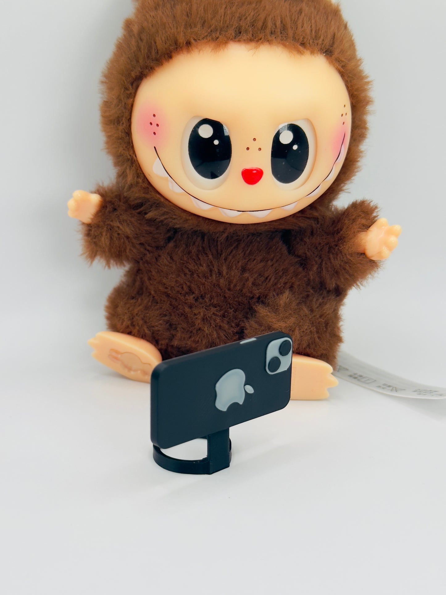 Mini iPhone Accessory for Labubu Doll | 3D Printed Small Toy Phone | Labubu Collectible Doll Prop for Display & Photography
