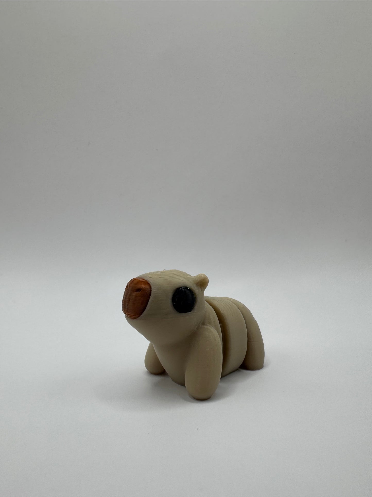 Safari and Jungle Animal Mini Toys – 3D Printed Posable Set with Sloth, Rhino, Koala, Lion, Hippo, Giraffe, Capybara