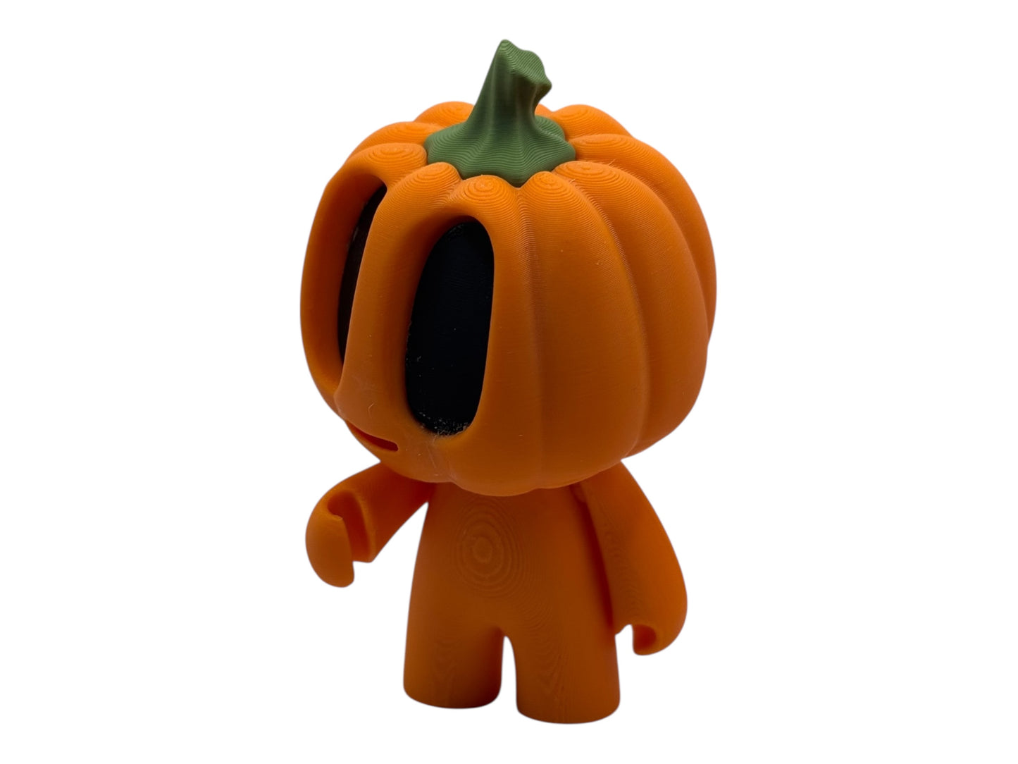 Halloween Pumpkin Blob People – Cute 3D Printed Collectible Figures | Spooky Kawaii Halloween Decor | Pumpkin Head Figurines