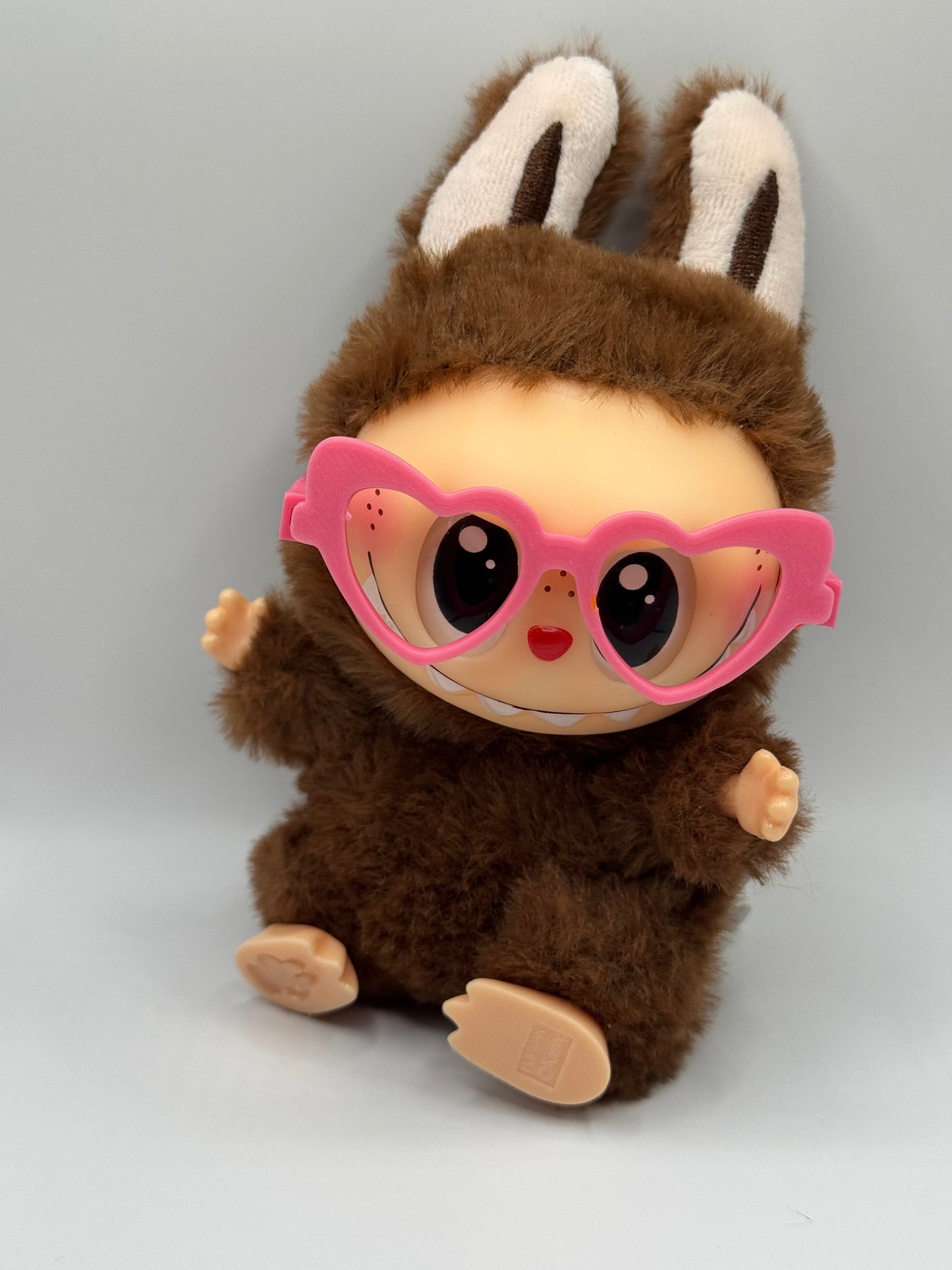 Labubu glasses doll accessory, toy decoration, miniatures, doll accessories, cute Labubu gift, toy collection accessory