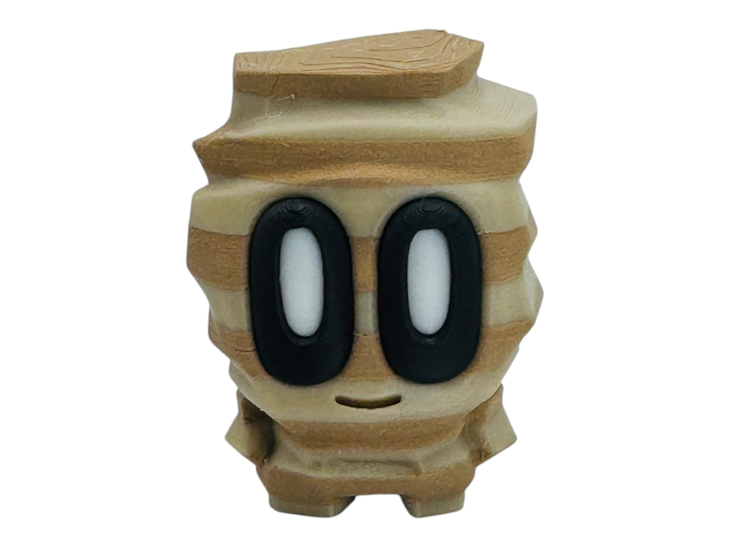 Blob Lab - Rock Blob Layered Buddies | 3D Printed Collectible Figures | Cute Striped Mini Desk Toys | Kawaii Gift for Collectors & Displays