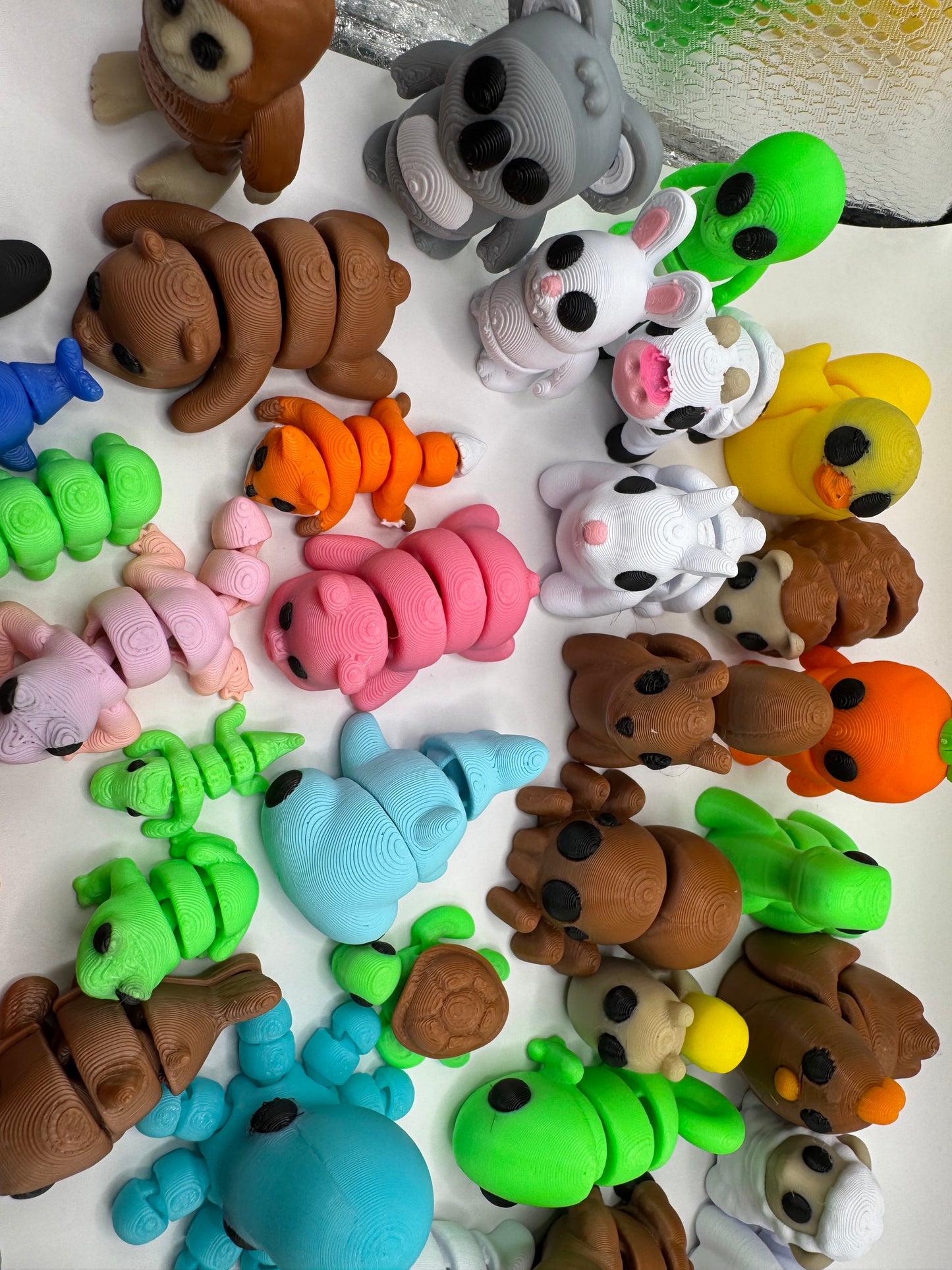 Mini Animals Mystery Packs | Articulating Tiny Animals | 3D Printed Fidget Toy | Sensory Toy | Animal Gift | Baby Animals |
