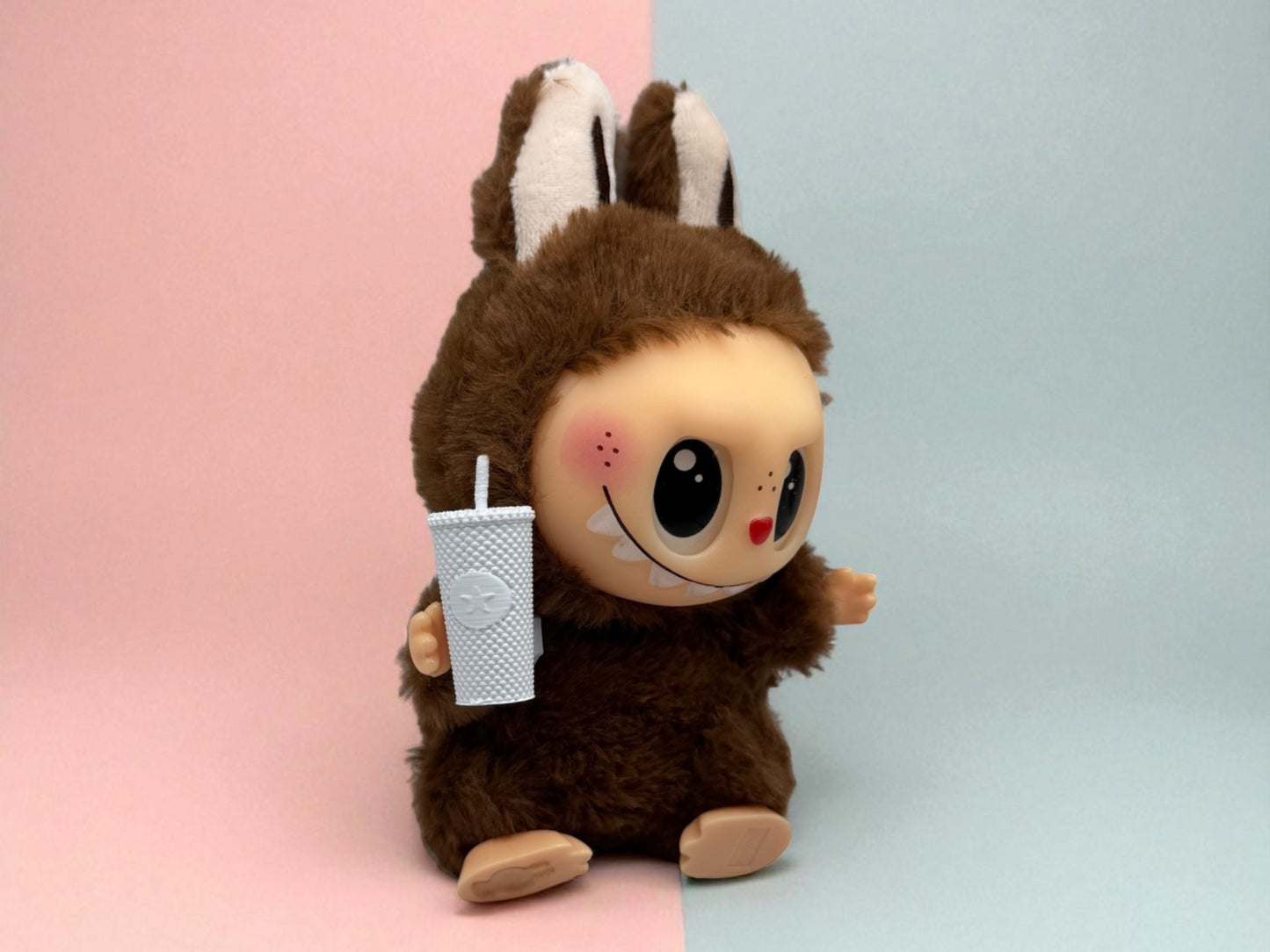 Labubu Starbies Cup Tumbler Accessory