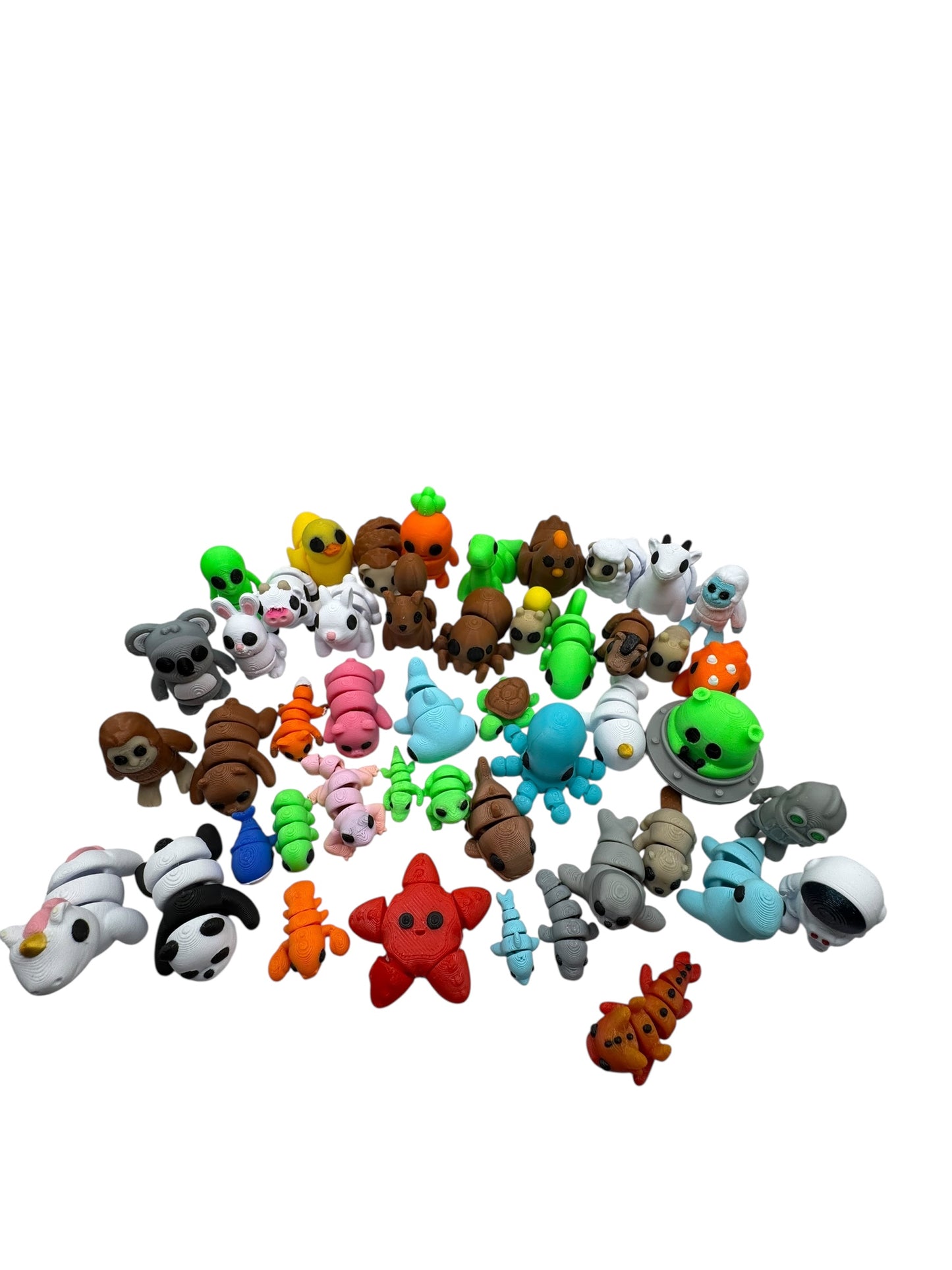 Mini Animals Mystery Packs | Articulating Tiny Animals | 3D Printed Fidget Toy | Sensory Toy | Animal Gift | Baby Animals |