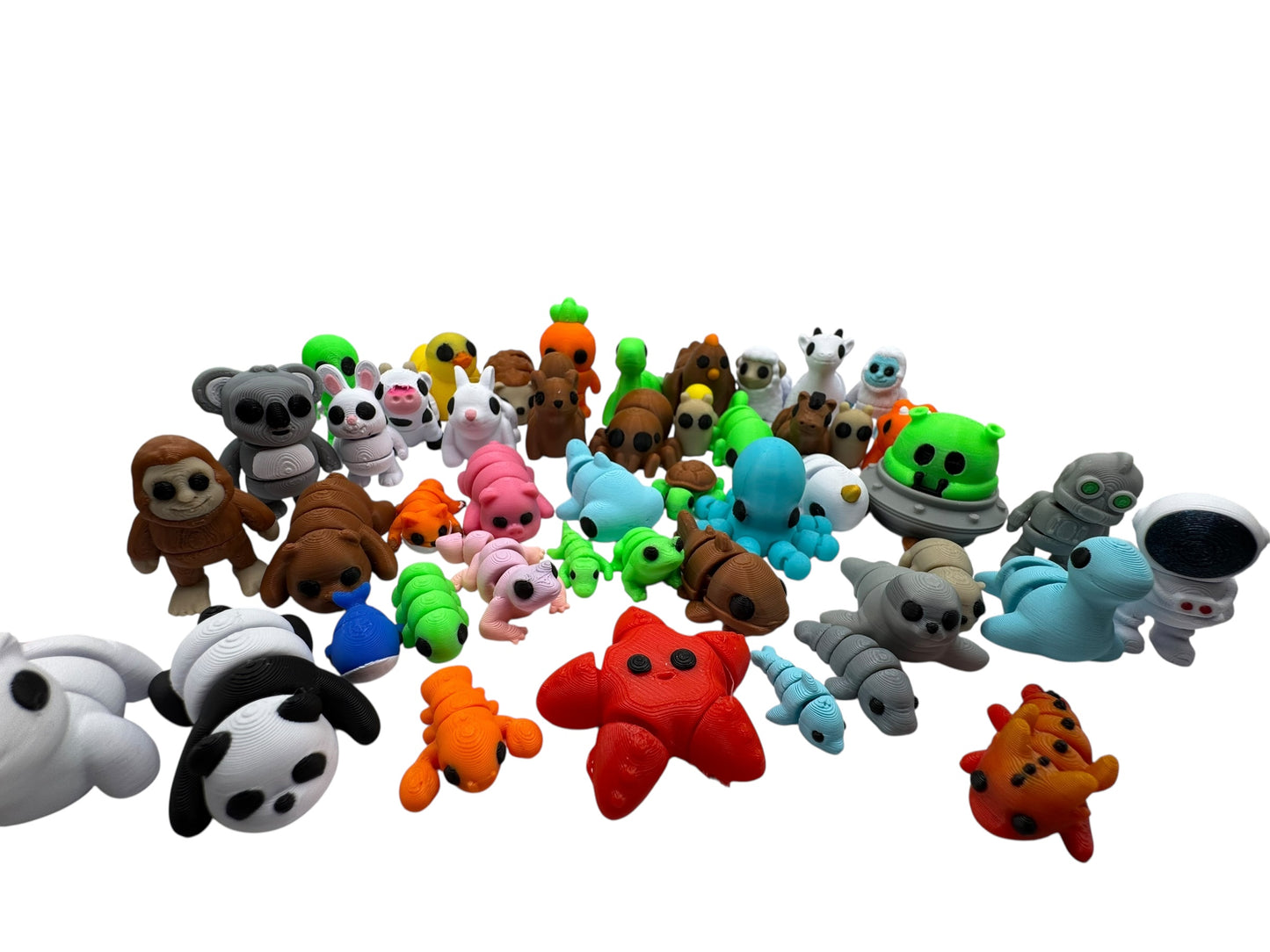 Mini Animals Mystery Packs | Articulating Tiny Animals | 3D Printed Fidget Toy | Sensory Toy | Animal Gift | Baby Animals |
