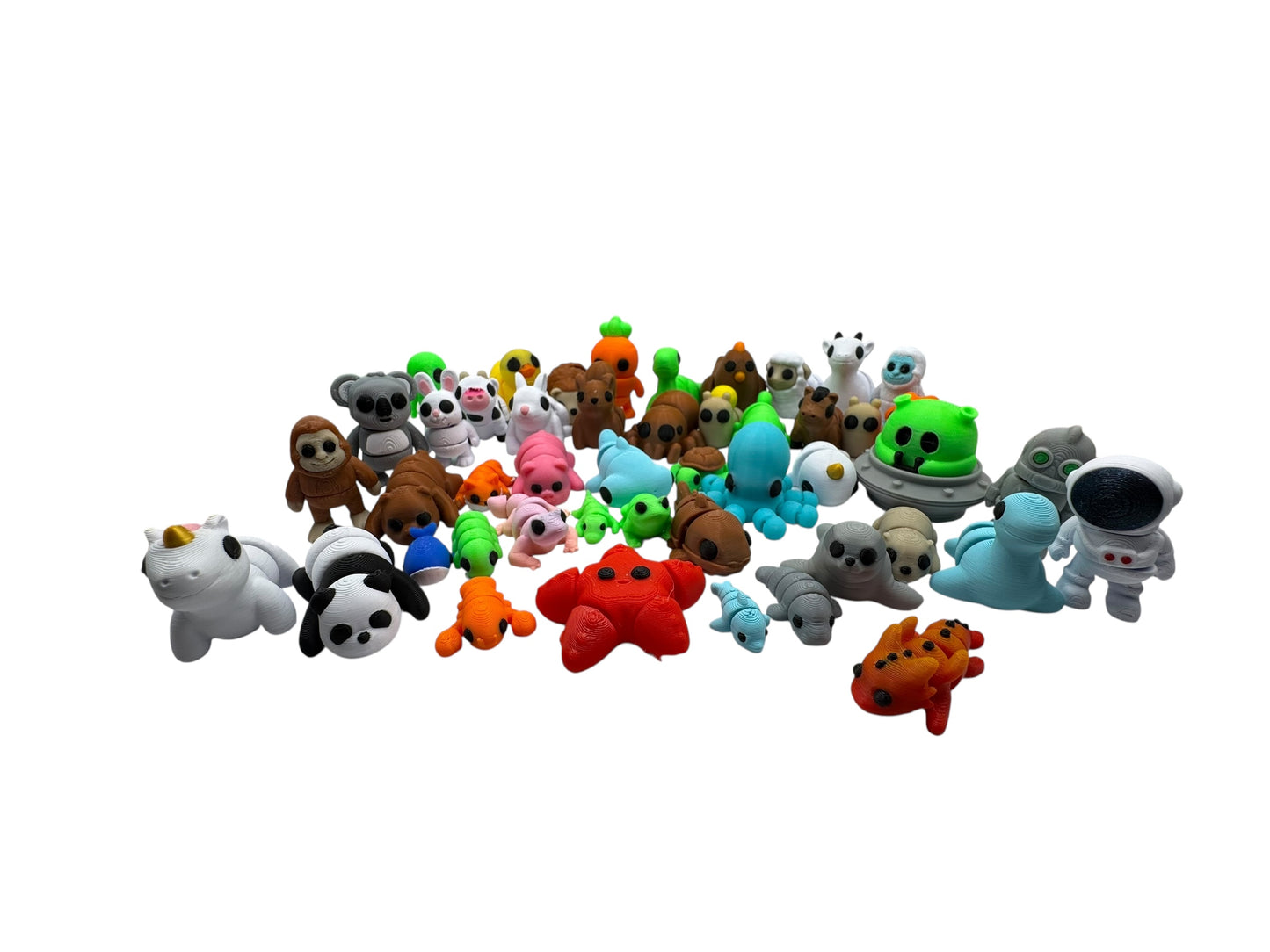 Mini Animals Mystery Packs | Articulating Tiny Animals | 3D Printed Fidget Toy | Sensory Toy | Animal Gift | Baby Animals |