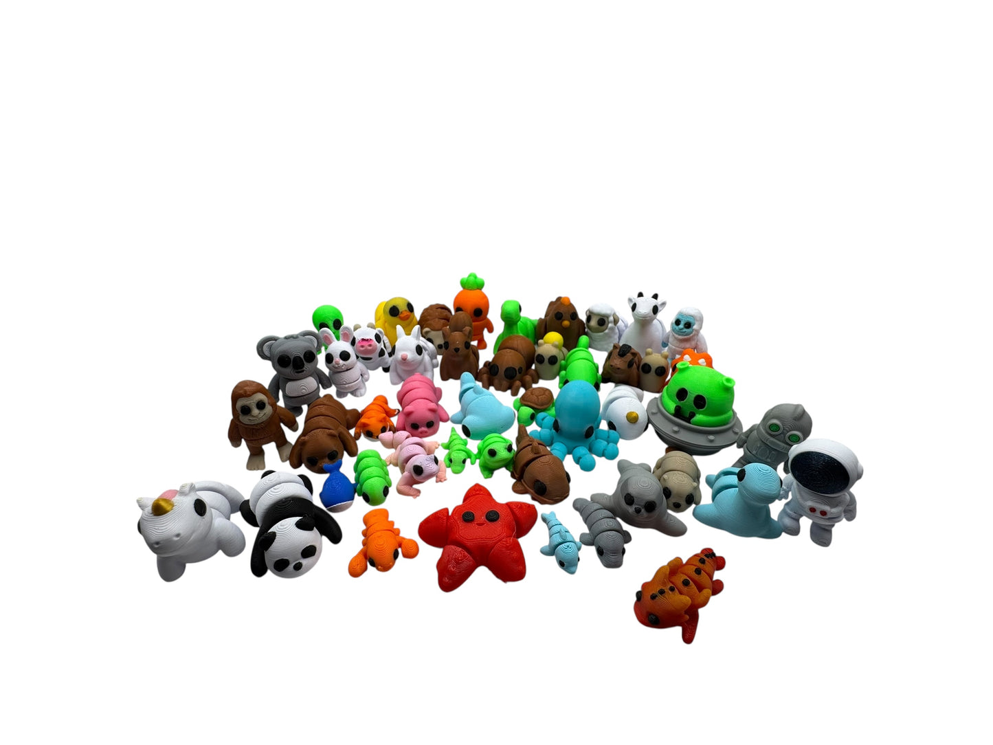 Mini Animals Mystery Packs | Articulating Tiny Animals | 3D Printed Fidget Toy | Sensory Toy | Animal Gift | Baby Animals |