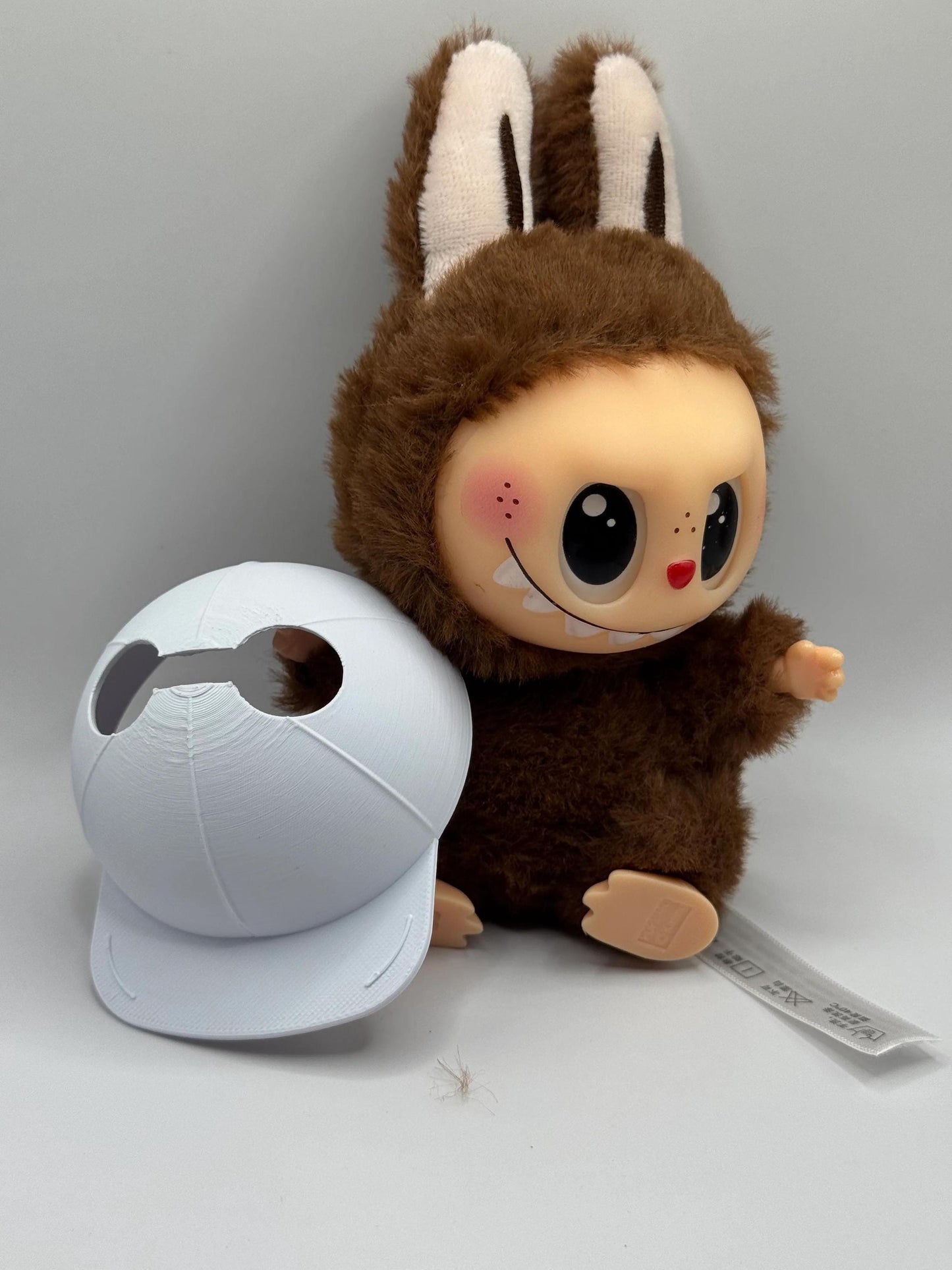Labubu Baseball Cap Accessory, toy decoration, miniatures, doll accessories, cute Labubu gift, toy collection accessory