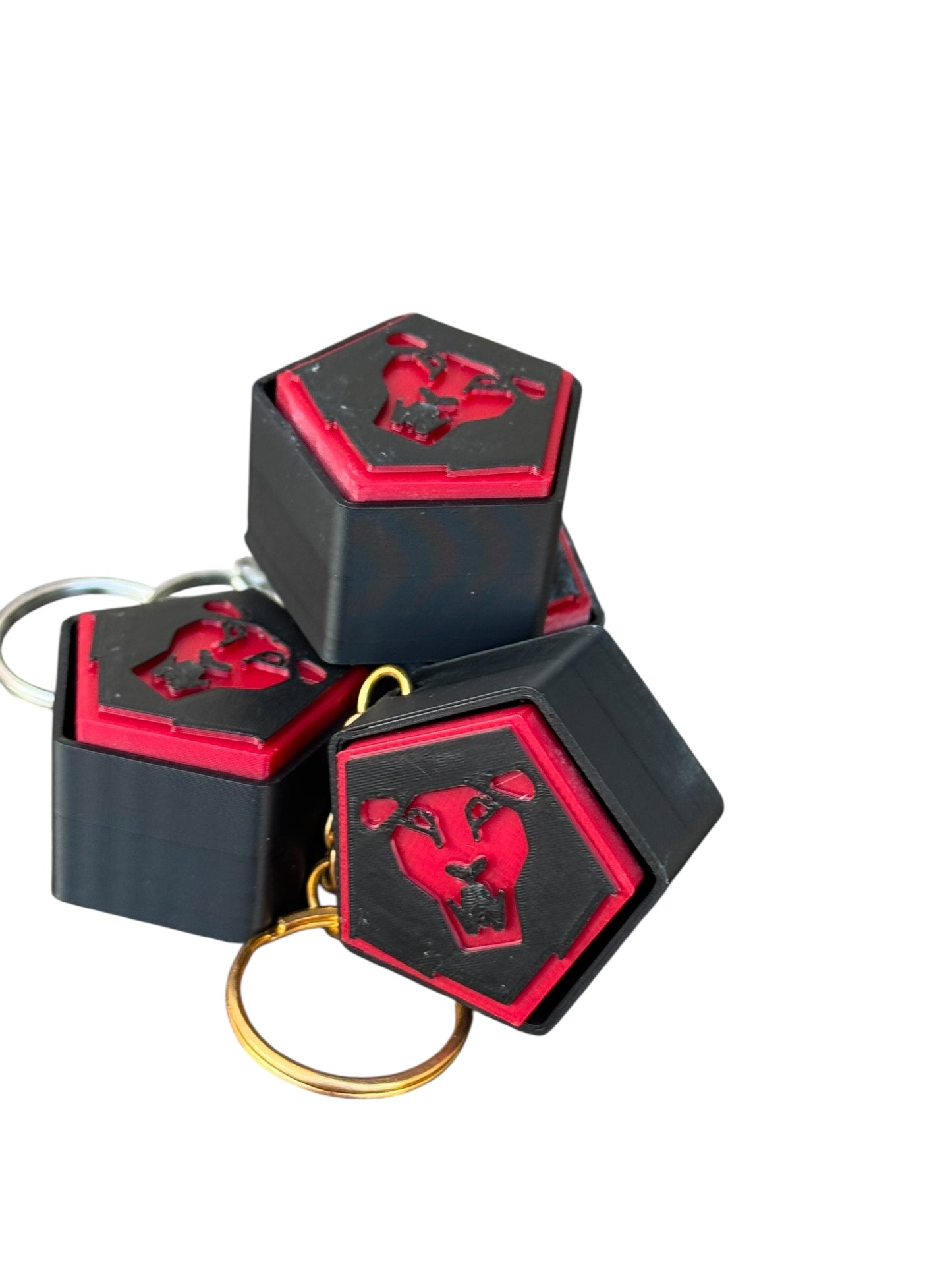 Kpop Demon Hunters Saja Boys Inspired Fidget Clicker | MX Switch Keychain Toy | Stress Relief & Fan Collectible