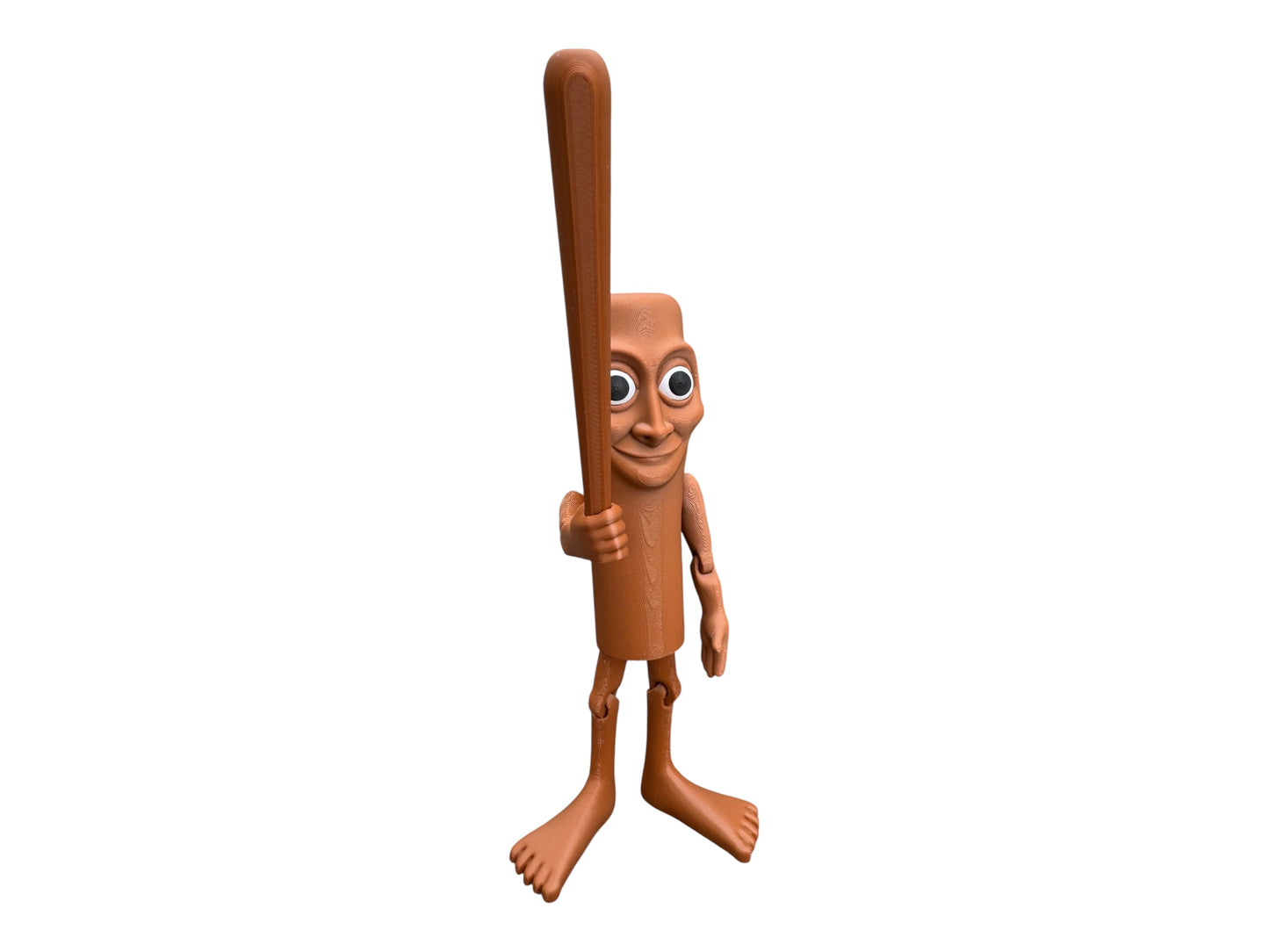 Tung Tung Tung Sahur Figure | Articulated Meme Toy | Viral Internet Character | 3D Printed Collectible | Funny Gift