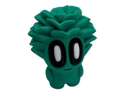 Blob Plant People – Cute 3D Printed Collectible Figures | Kawaii Plant Blob Decor | Indoor Garden-Inspired Figurines