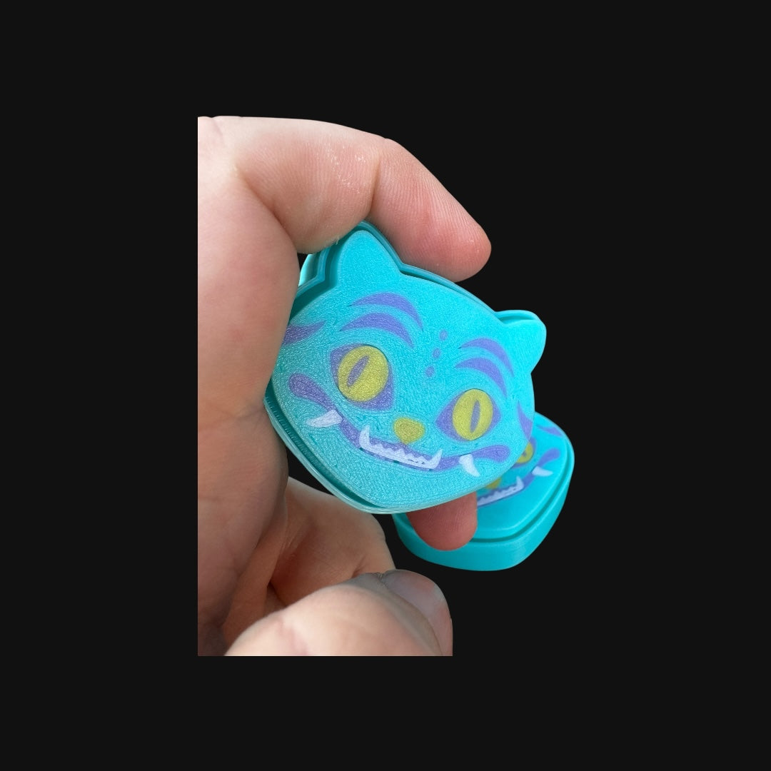 Kpop Demon Hunter Derpy Clicker Toy | Cat Face Stress Reliever | Fun Fidget Accessory for Fans & Collectors