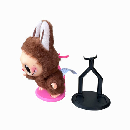 Lafufu Doll Stand | Display Holder Base for Lafufu Figures & Collectibles | Adjustable Support for Doll Display