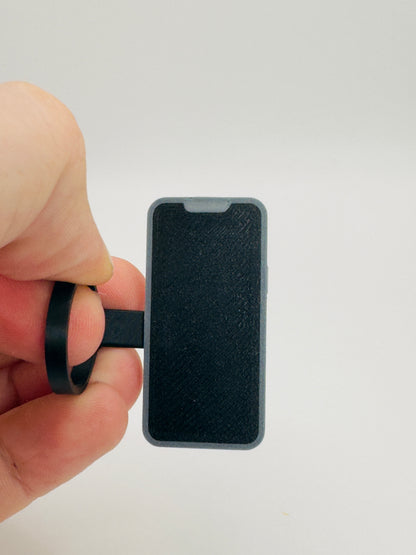 Mini iPhone Accessory for Labubu Doll | 3D Printed Small Toy Phone | Labubu Collectible Doll Prop for Display & Photography