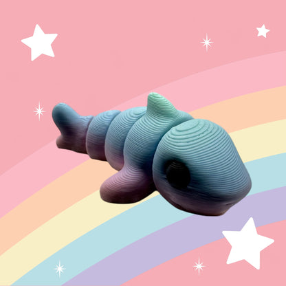 rainbow friends shark 3d printed