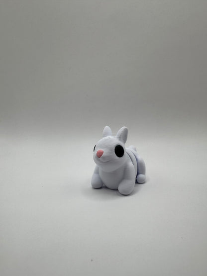 Farm, Fantasy, and Animal Mini Figurines – 3D Printed Posable Toys – Bunny, Pig, Fox, Cow, Sheep, Carrot Person & More
