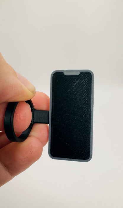 Mini iPhone Accessory for Labubu Doll | 3D Printed Small Toy Phone | Labubu Collectible Doll Prop for Display & Photography