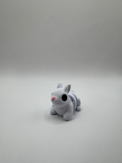 Farm, Fantasy, and Animal Mini Figurines – 3D Printed Posable Toys – Bunny, Pig, Fox, Cow, Sheep, Carrot Person & More
