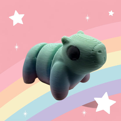 Rainbow Friends Articulated Toy – 3D Printed Rainbow Figure | Whimsizoo