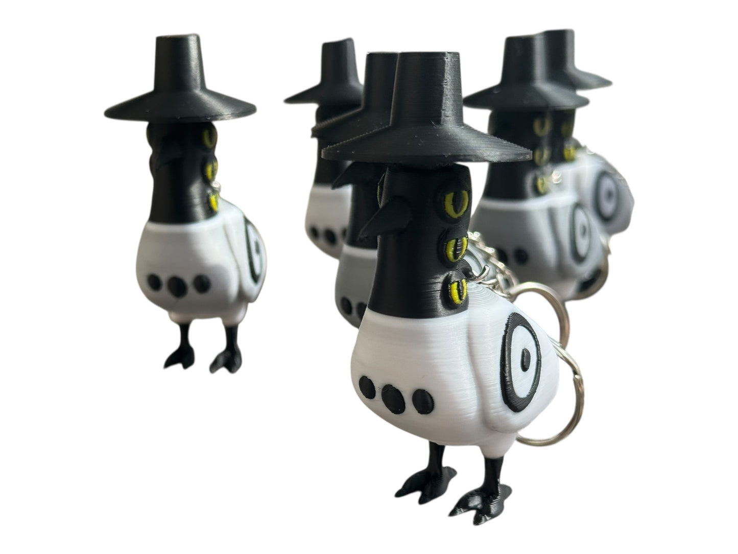 KPop Demon Hunters The Crow Keyring 50% OFF  (Misprint)