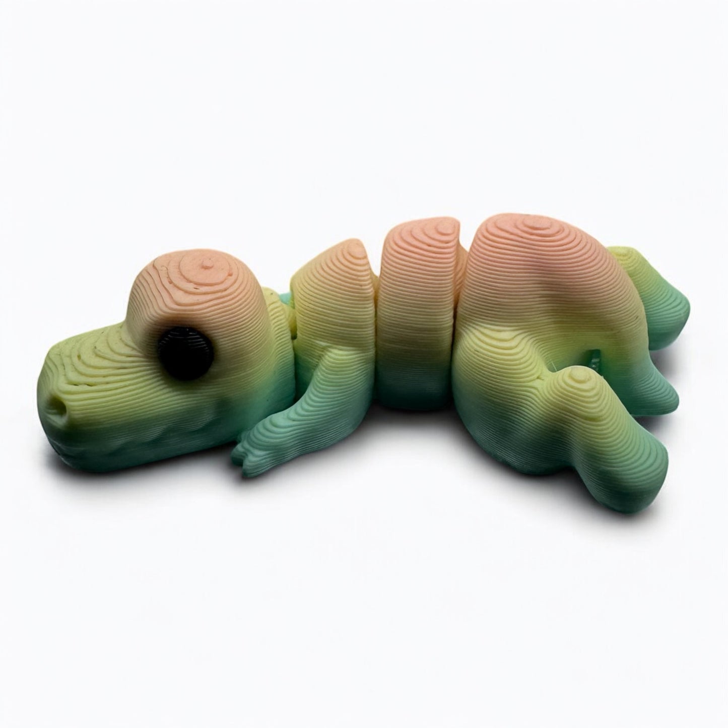 Rainbow Friends Articulated Toy – 3D Printed Rainbow Figure | Whimsizoo