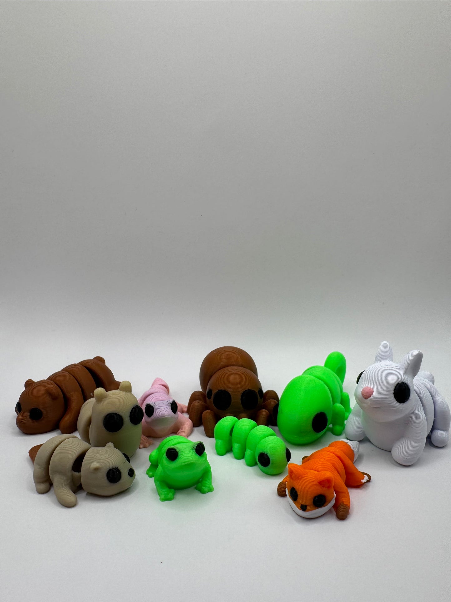10 Posable Mini Forest and Woodland toy set