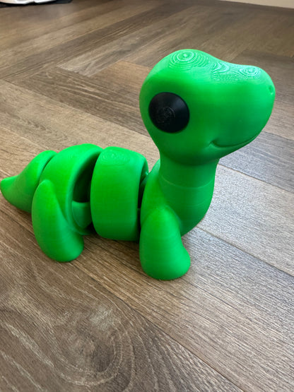 XL Brontosaurus Articulated Toy – 3D Printed Dinosaur Figure | Whimsizoo
