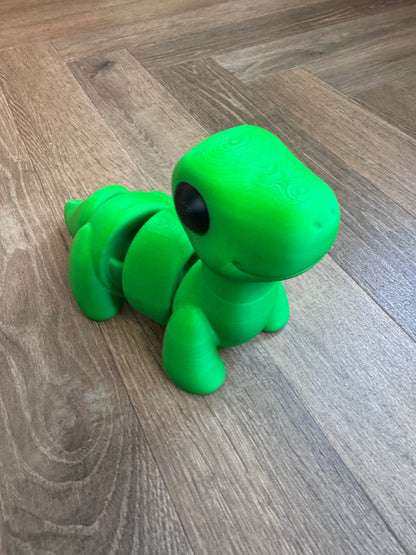 XL Brontosaurus Articulated Toy – 3D Printed Dinosaur Figure | Whimsizoo