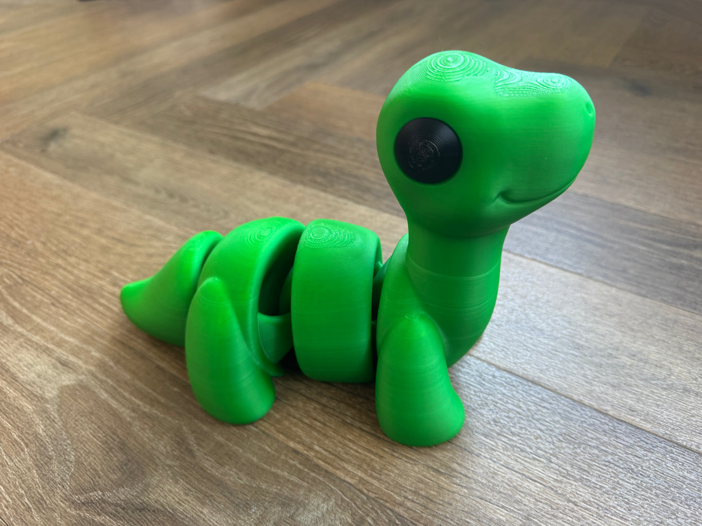 XL Brontosaurus Articulated Toy – 3D Printed Dinosaur Figure | Whimsizoo