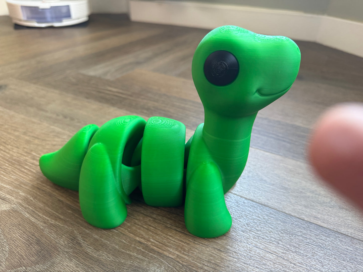 XL Brontosaurus Articulated Toy – 3D Printed Dinosaur Figure | Whimsizoo