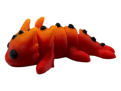 Fantasy Friends Mini Set – 3D Printed Articulated Magical Creatures | Fidget Toys | Fantasy Gift for Kids | Dragon Unicorn Fairy Figures