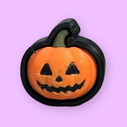 Halloween Ghost & Pumpkin Fidget Clickers | Spooky Stress Relief Keychain or Wrist Strap | Retro Style Sensory Toy | Cute Spooky Gift