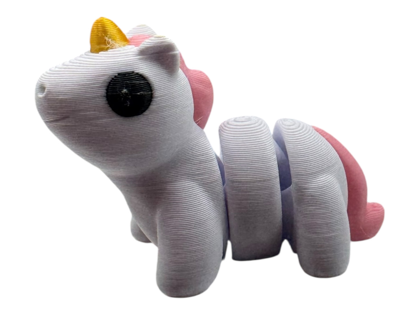 Fantasy Friends Mini Set – 3D Printed Articulated Magical Creatures | Fidget Toys | Fantasy Gift for Kids | Dragon Unicorn Fairy Figures