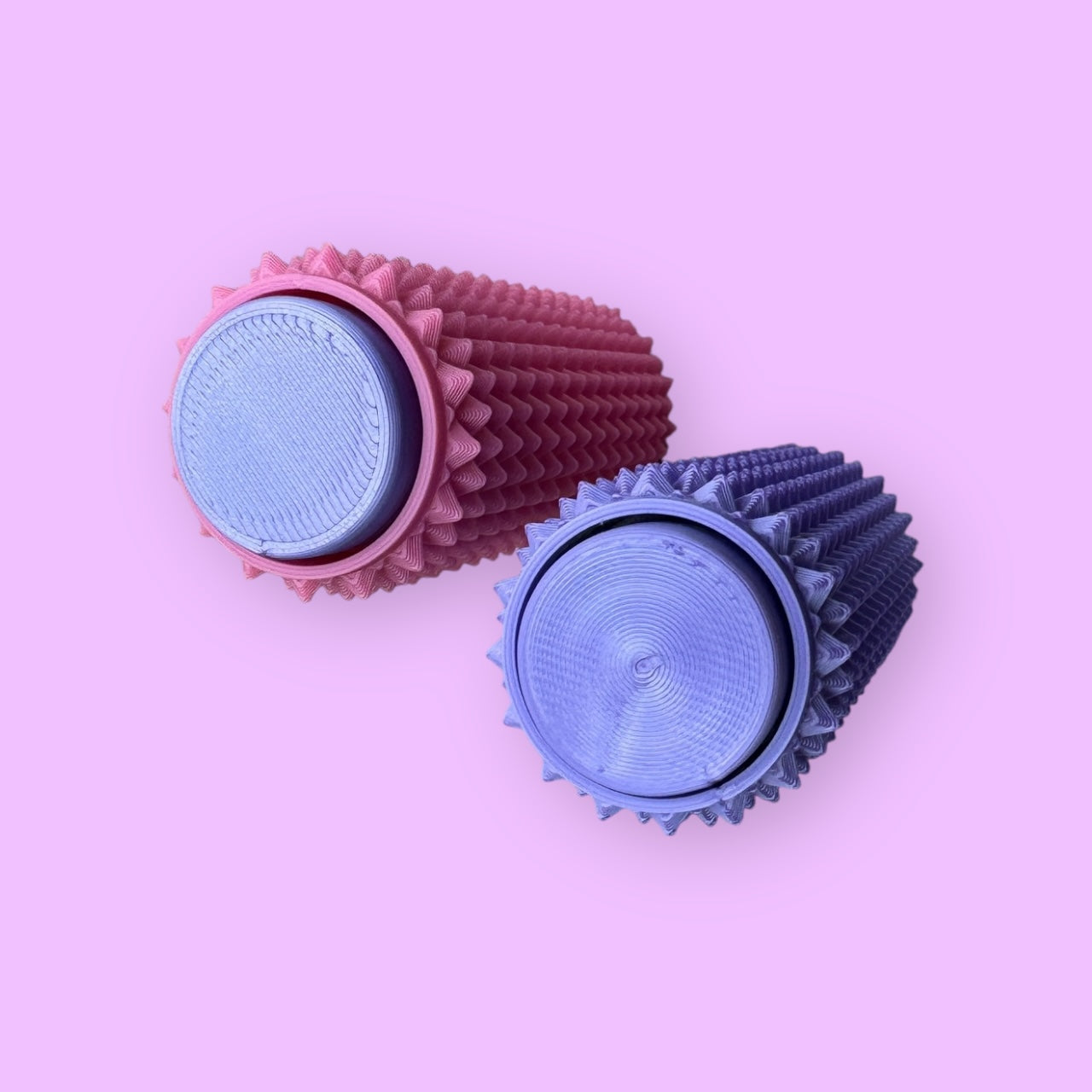 Spiked Sensory Roller Fidget Toy | Textured Stress Relief Roller with Clicker Top & Wrist Strap | ADHD Anxiety Sensory Aid | Focus Fidget Gift