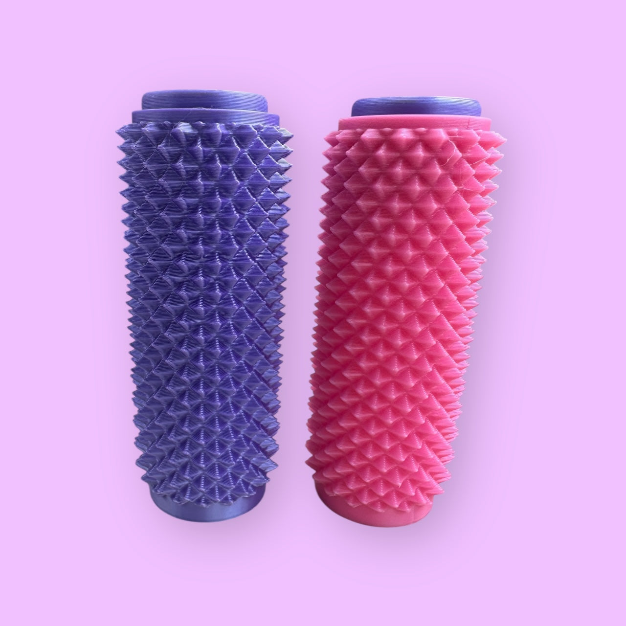 Spiked Sensory Roller Fidget Toy | Textured Stress Relief Roller with Clicker Top & Wrist Strap | ADHD Anxiety Sensory Aid | Focus Fidget Gift