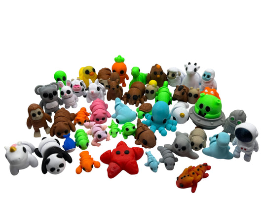 Mini Animals Mystery Packs | Articulating Tiny Animals | 3D Printed Fidget Toy | Sensory Toy | Animal Gift | Baby Animals |