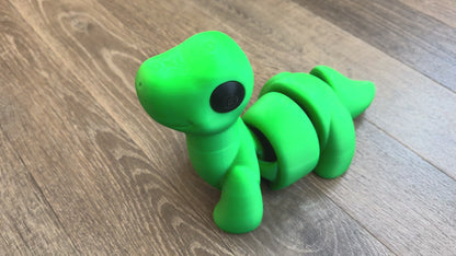XL Brontosaurus Articulated Toy – 3D Printed Dinosaur Figure | Whimsizoo