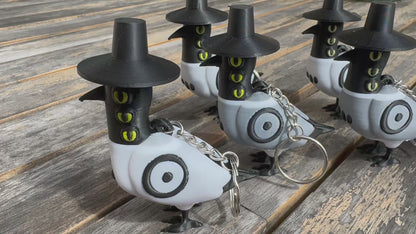 KPop Demon Hunters The Crow Keyring 50% OFF  (Misprint)